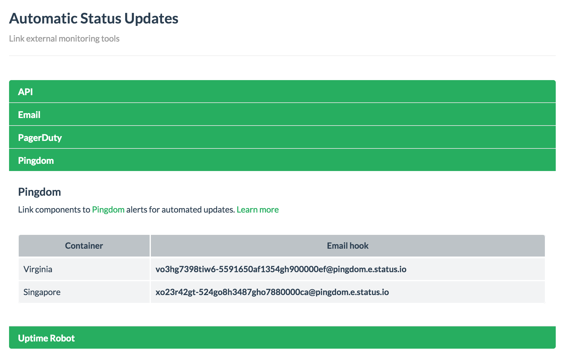 Npm status