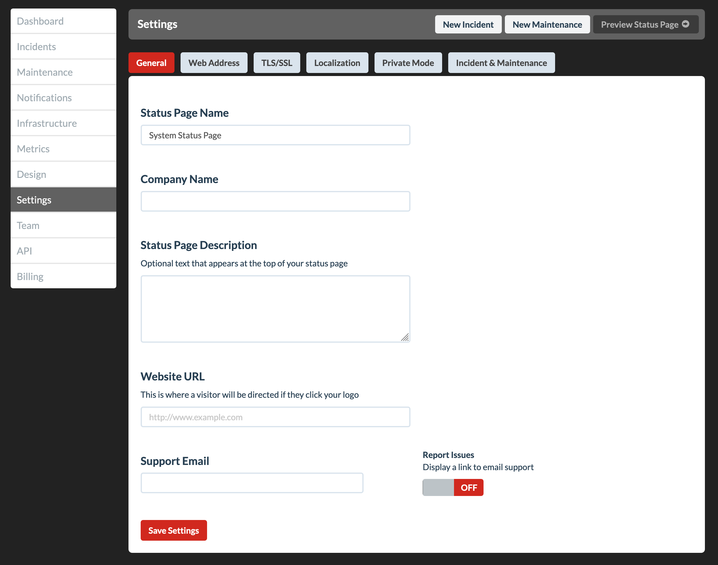 StatusPage.io — Librato Knowledge Base